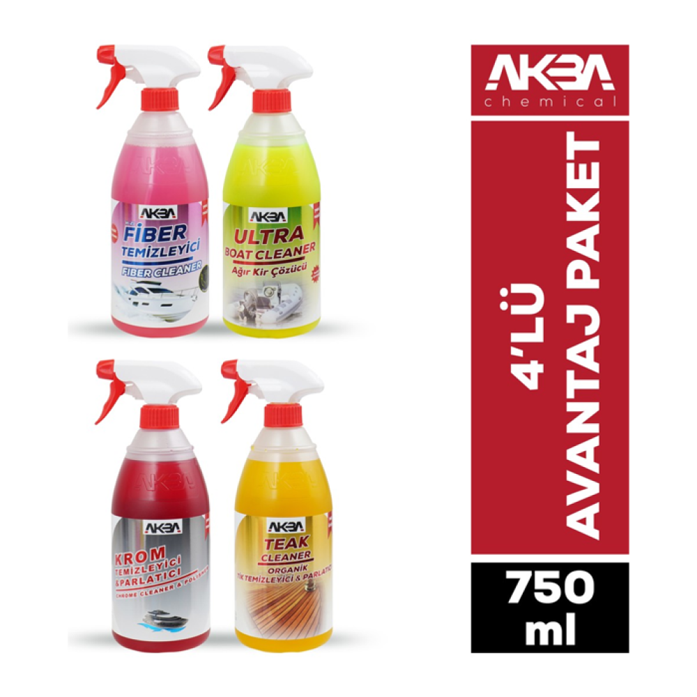 Akba Mega Marine Set 4'lü