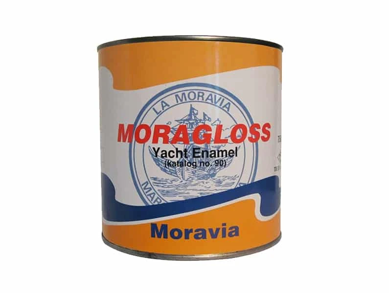 MORAVIA MORAGLOSS SENTETİK BOYA 2,5 LT SİYAH