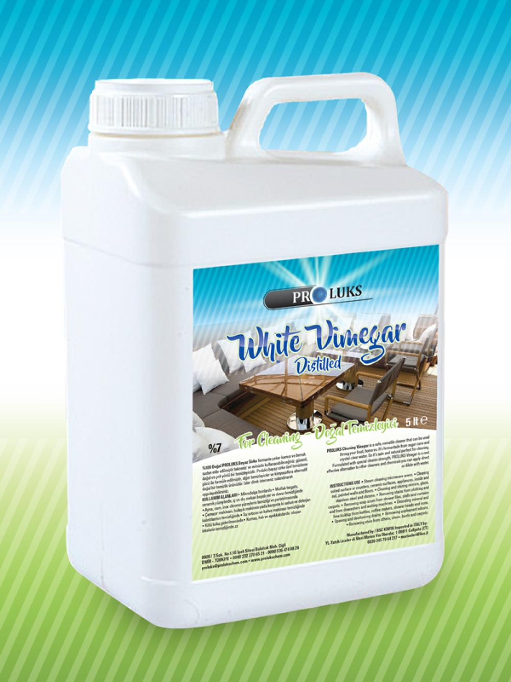 PROLÜKS MARİN BEYAZ SİRKE WHITE VINEGAR 5LT