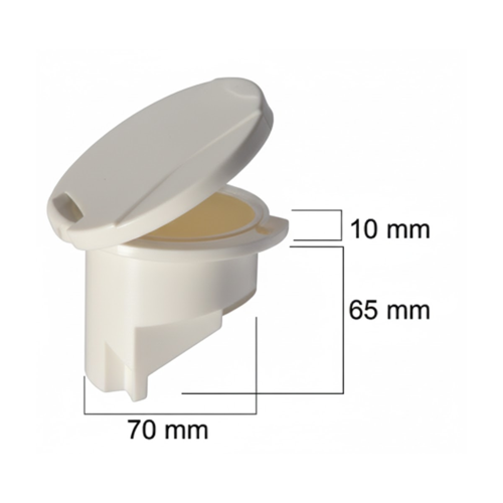 SEALUX DUŞ YUVASI PLASTİK YANDAN MONTAJ