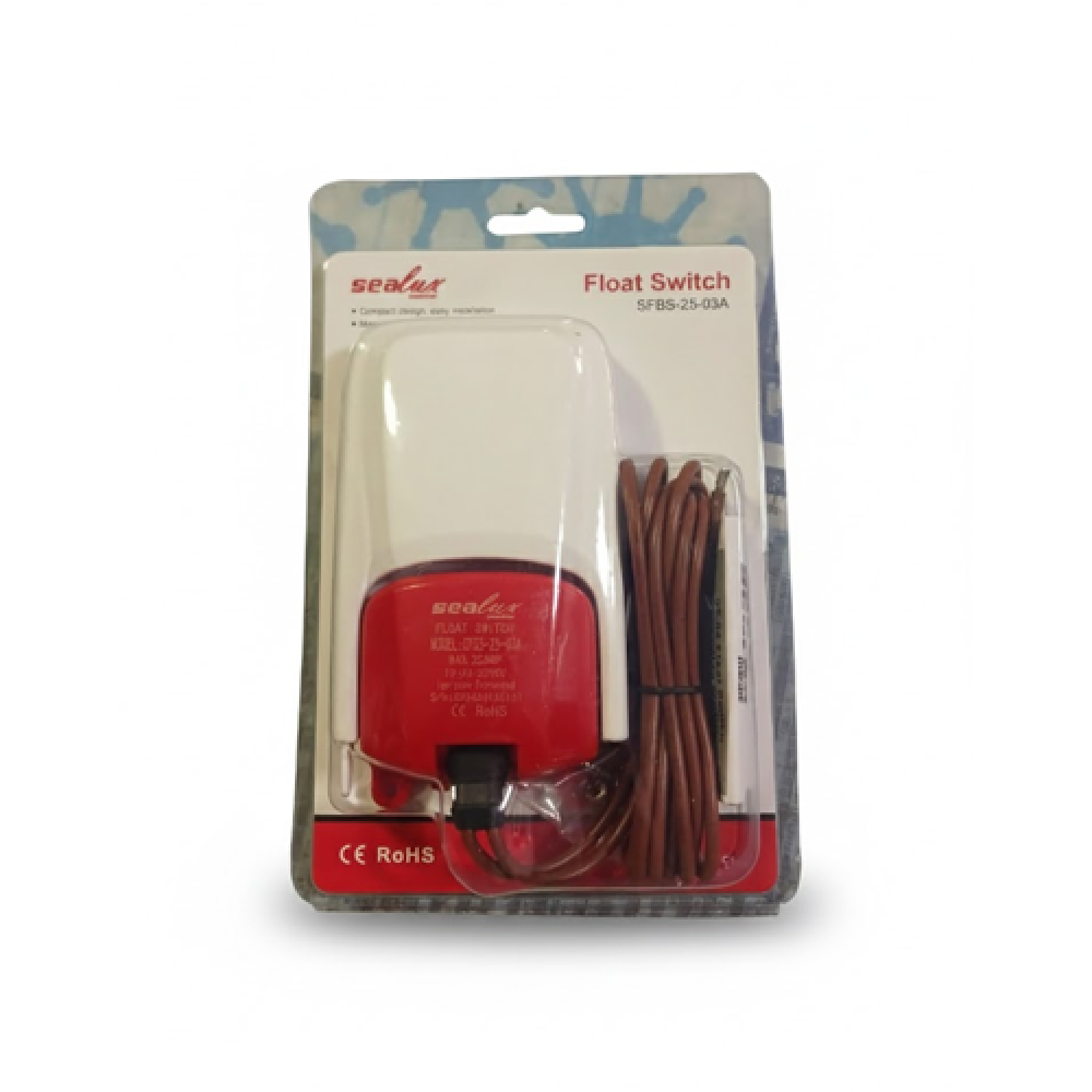 SEALUX SİNTİNE OTOMATİK FLATÖR KIRMIZI 25AMP