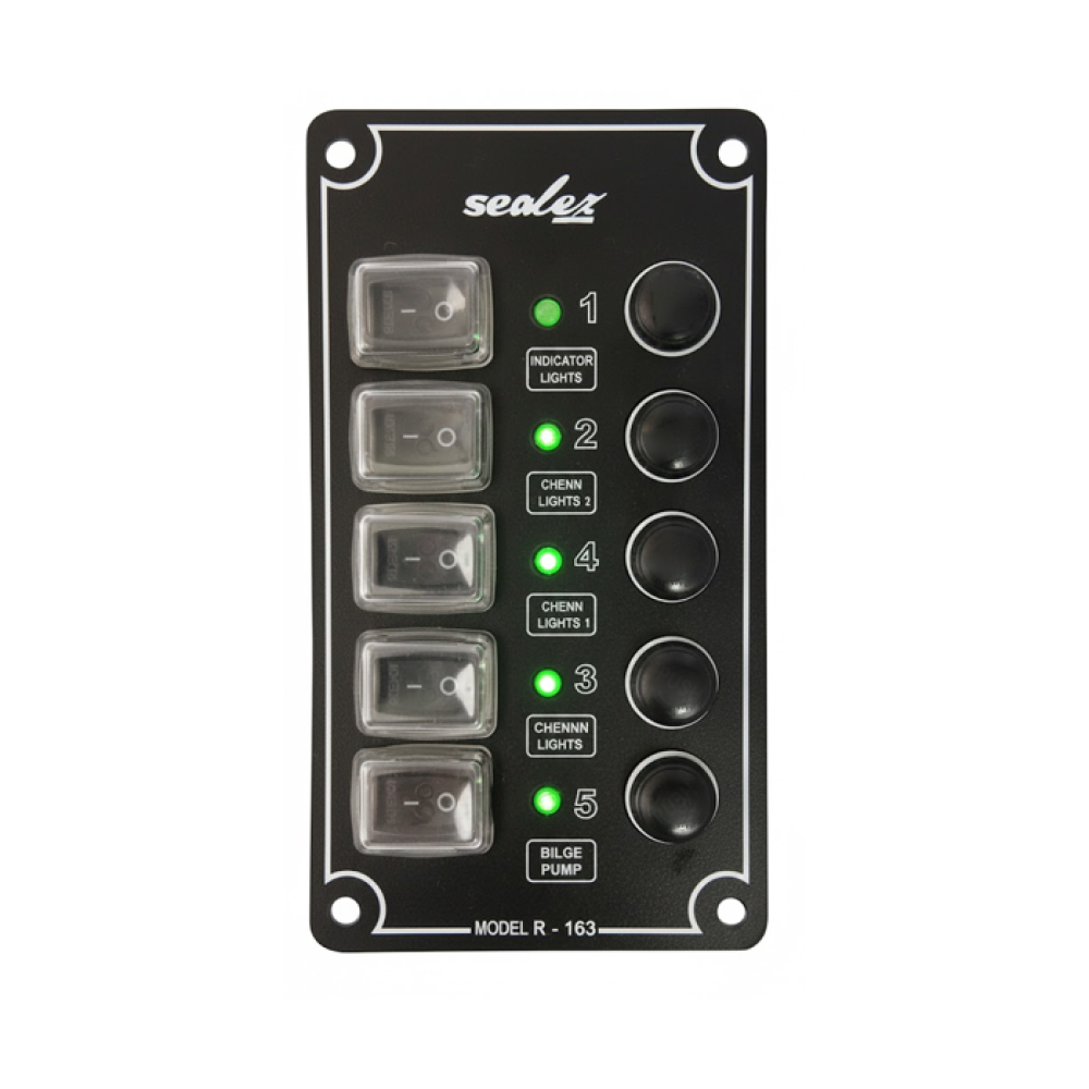 SWITCH PANEL 5'Lİ DİKEY İZOLELİ