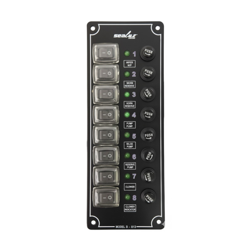 SWITCH PANEL 8'Lİ DİKEY İZOLELİ
