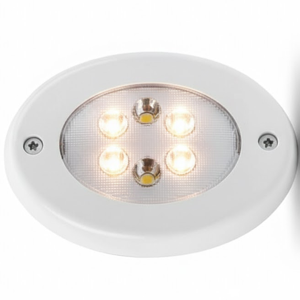 TAVAN LAMBASI BEYAZ 12V 9X14CM