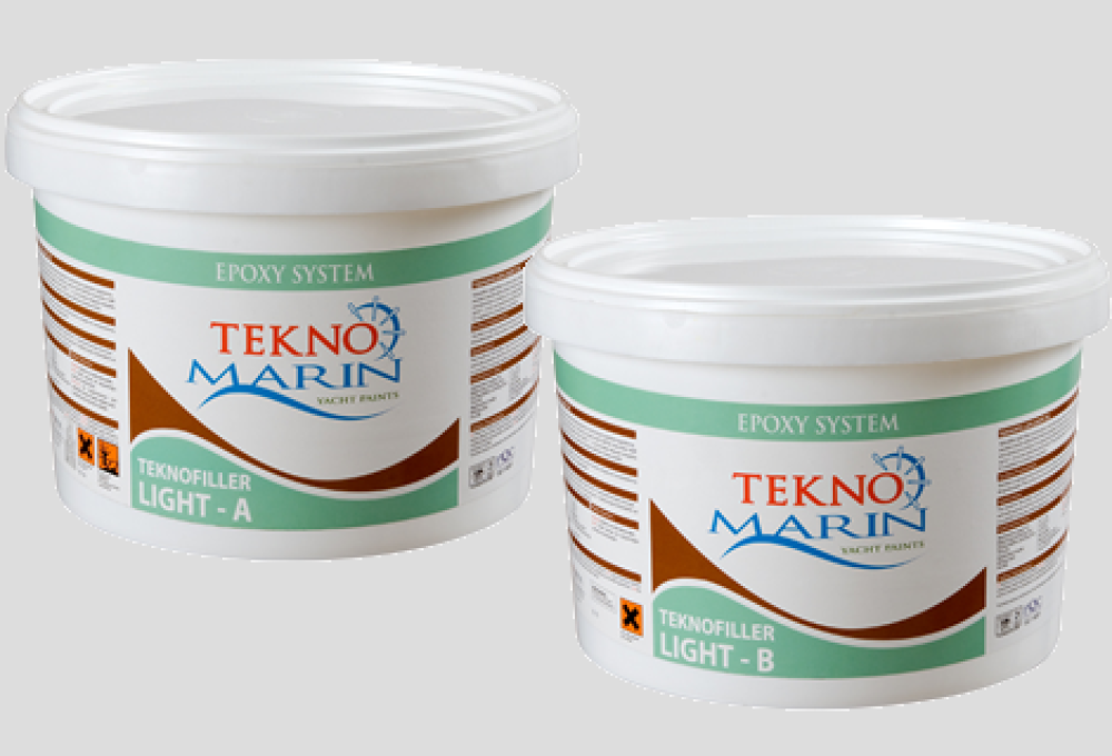 TEKNOMARIN TEKNOFILLER EPOKSİ LIGHT MACUN 20 L KAHVE
