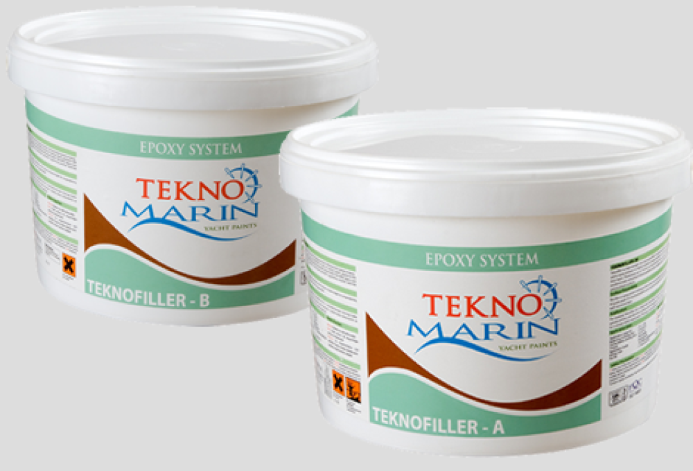 TEKNOMARIN TEKNOFILLER EPOKSİ MACUN 3 KG YEŞİL