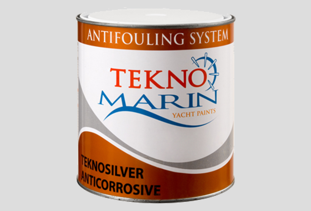 TEKNOMARIN TEKNOSILVER ANTICORROSIVE ZEHİRLİ ASTAR 1KG